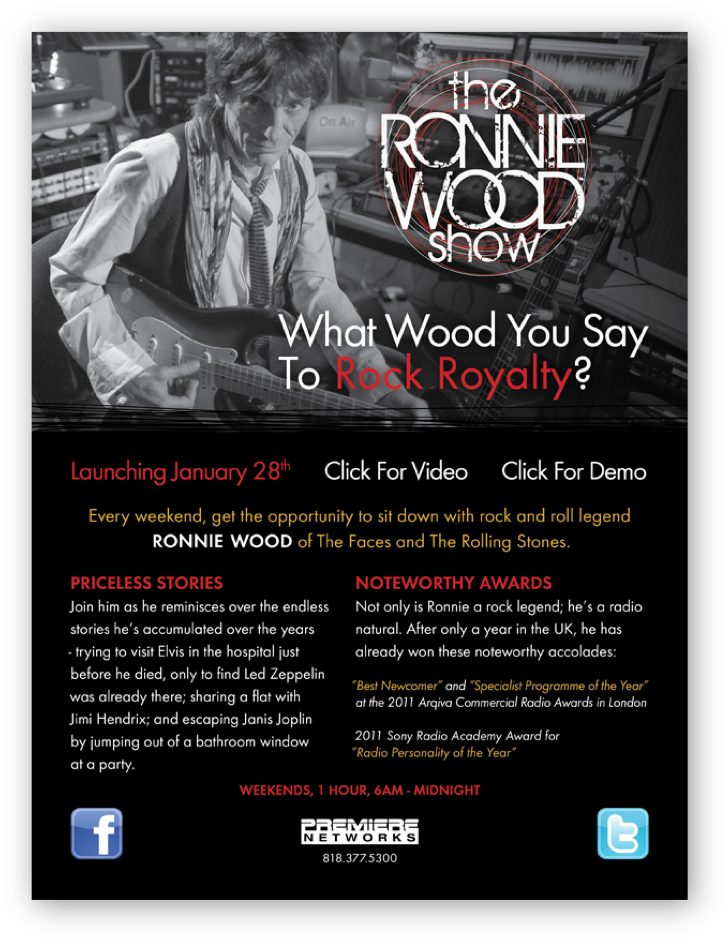 The Ronnie Woods Show (745x956), Png Download
