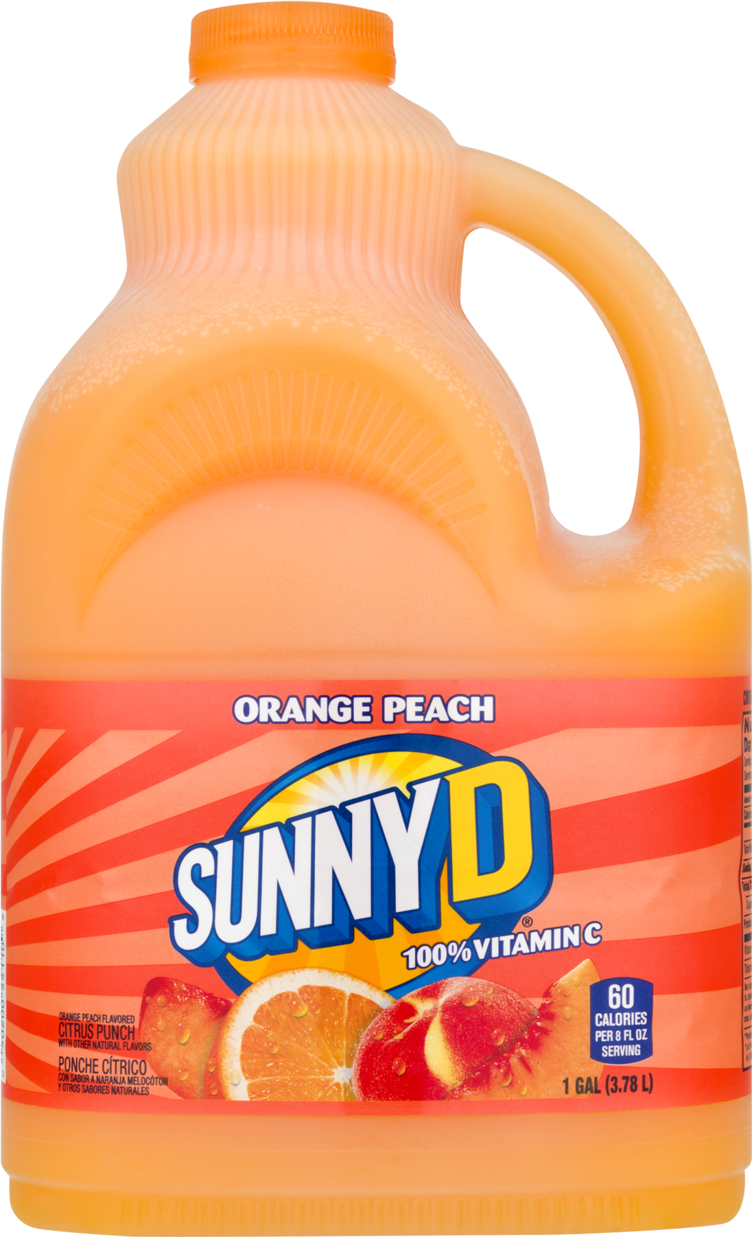 Sunny D Tangy Original Citrus Punch (1800x1800), Png Download