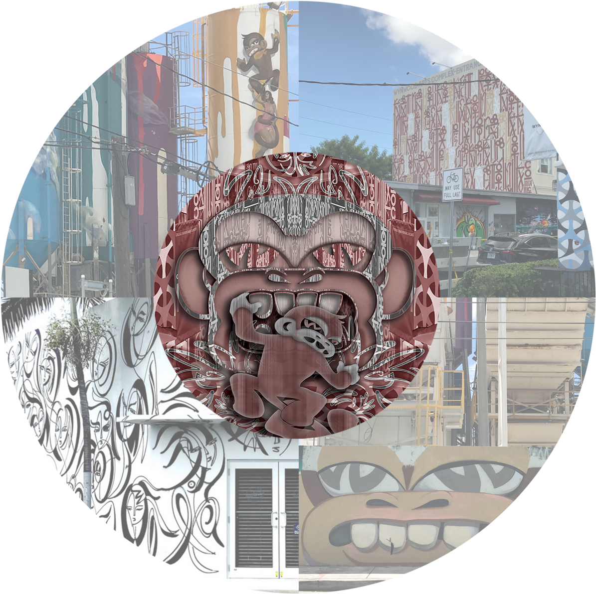 Miami One-seven I - Visual Arts (1200x1200), Png Download