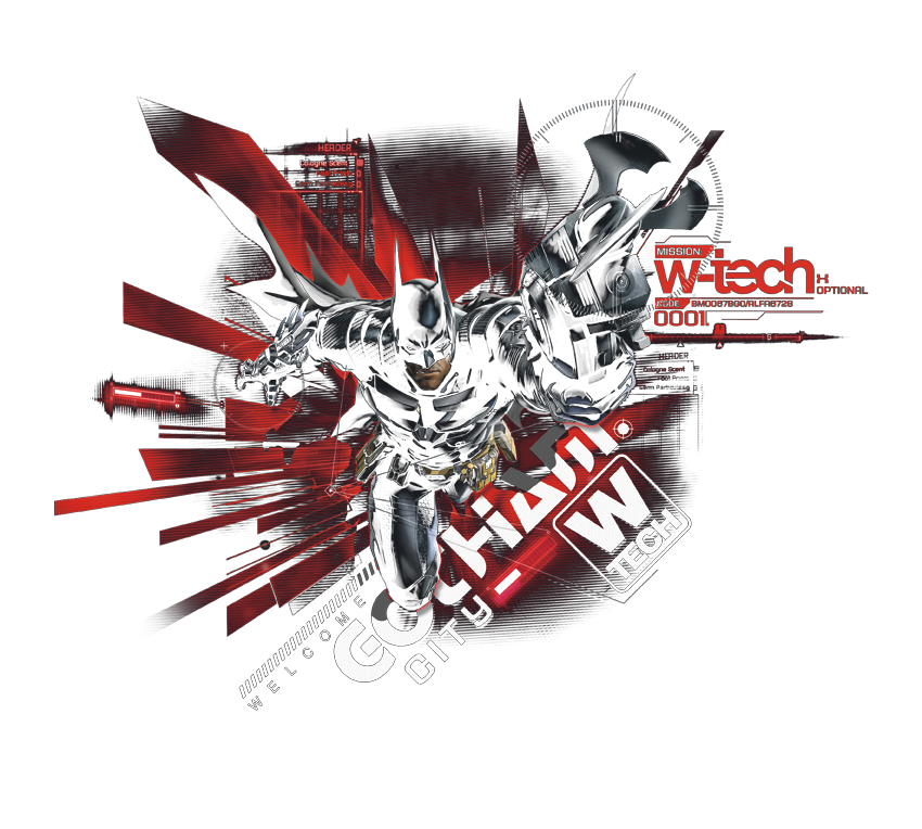 Arkham Ak Tech Men's Crewneck Sweatshirt - Batman Arkham Knight - Oficjalny Kalendarz 2017 (850x764), Png Download
