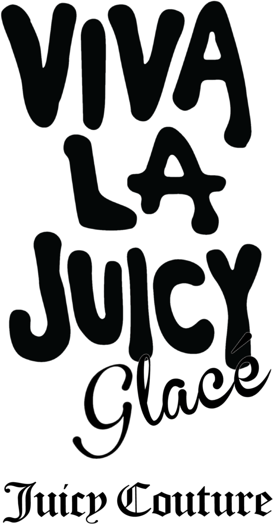 Vivalajuicy Glace Logo-allblack - Viva La Juicy Noir Logo (1000x1250), Png Download