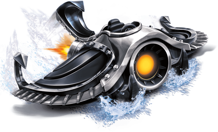 Hot Streak - Skylanders Superchargers Starter Pack Dark Edition (739x617), Png Download