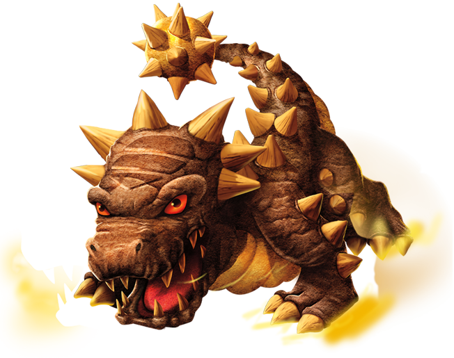 First Edition Bash Figure From Skylanders Spryo's Adventure - Skylanders Bash Png (652x515), Png Download