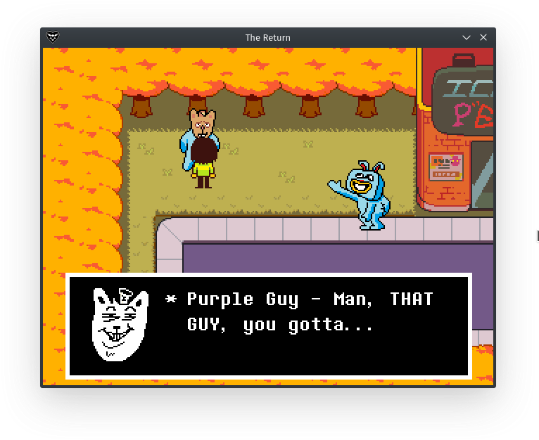Deltarune's "purple Guy" Is Almost Certainly A Reference - Deltarune Fnaf Reference (770x635), Png Download
