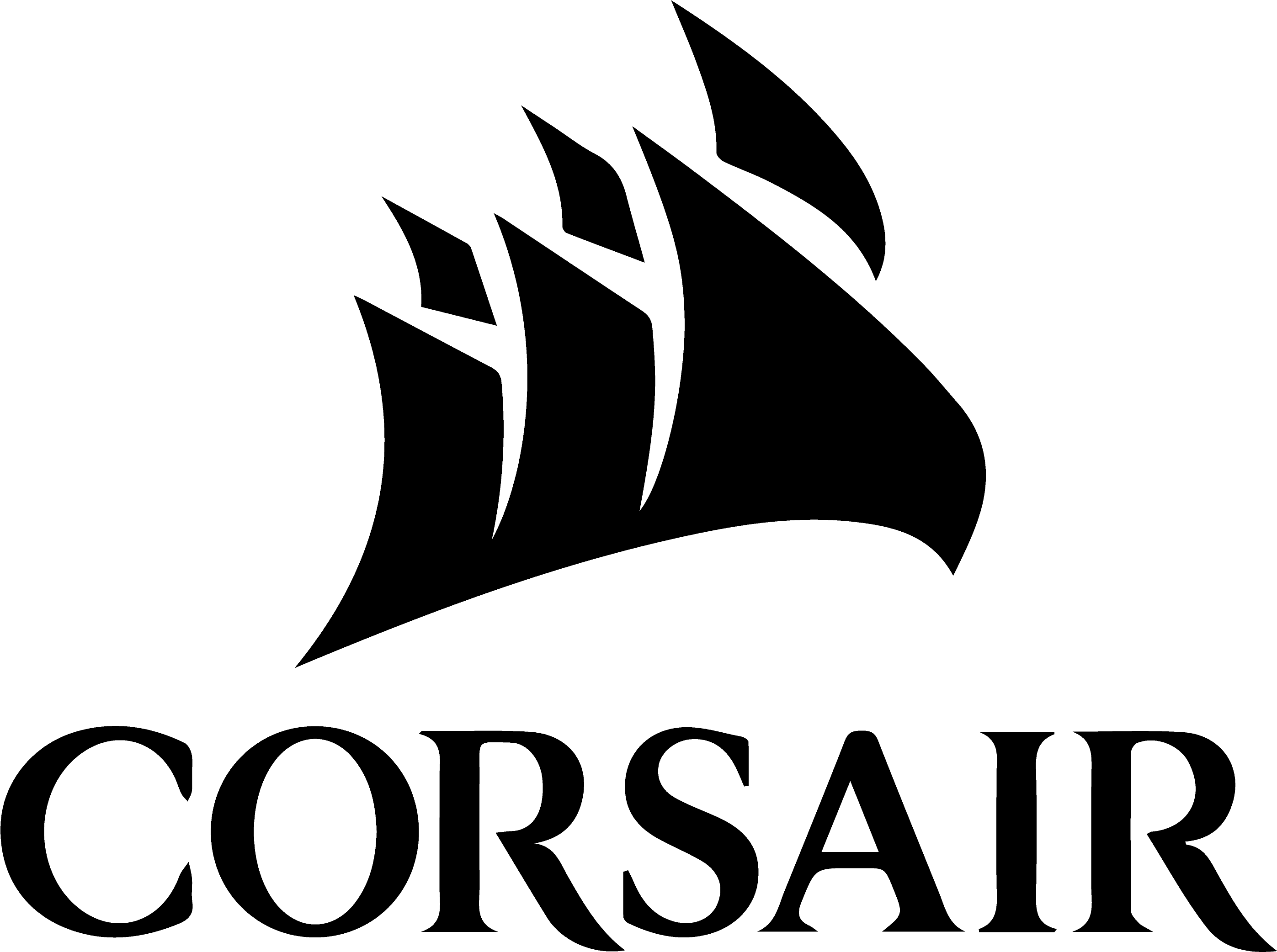 Post - Logo Corsair Png (3592x2234), Png Download