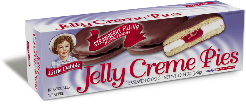 All Cookies - Little Debbie Jelly Cakes (858x429), Png Download