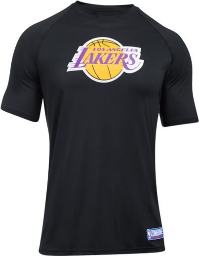 Los Angeles Lakers Primary Logo Tech T-shirt - Angeles Lakers (500x667), Png Download
