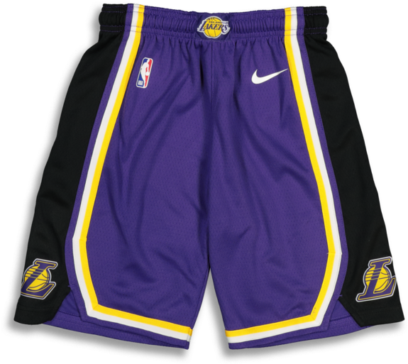 Nike Kids Los Angeles Lakers Statement Swingman Short - Los Angeles Lakers (600x600), Png Download