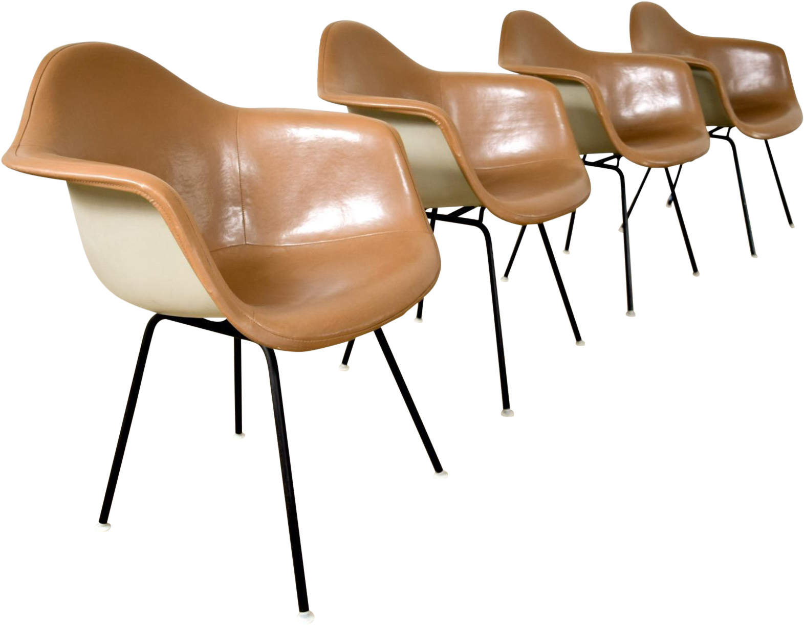 Original Charles And Ray Eames For Herman Miller Fiberglass (1744x1357), Png Download