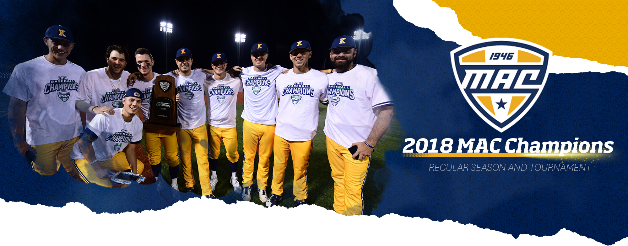 Custom Rotator Baseball - Western Michigan Broncos 2016 Mac Champions Flag (2000x785), Png Download