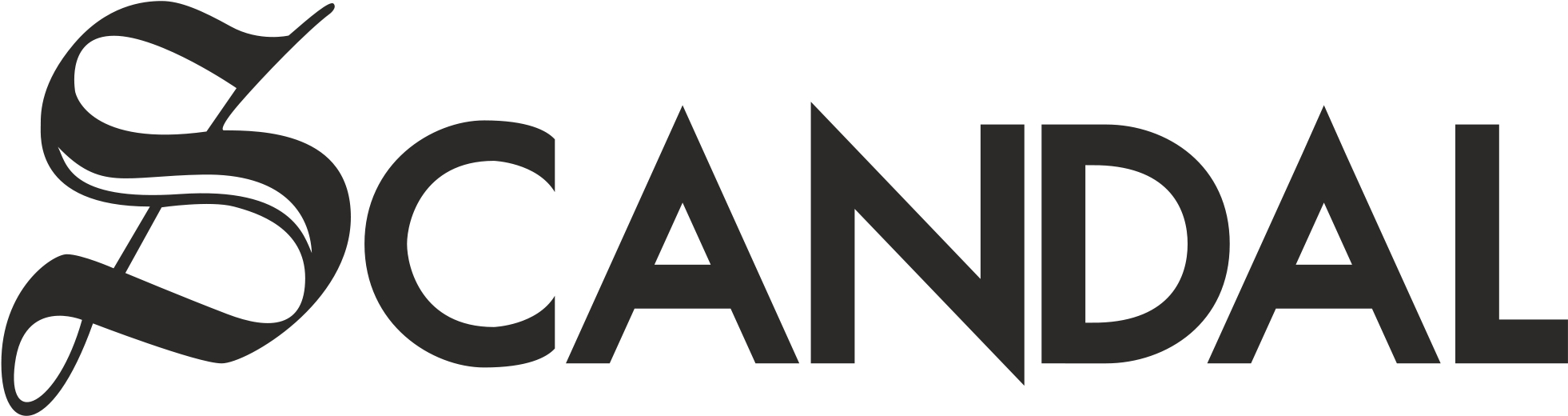 Open - Scandal Japanese Band Logo (2000x598), Png Download