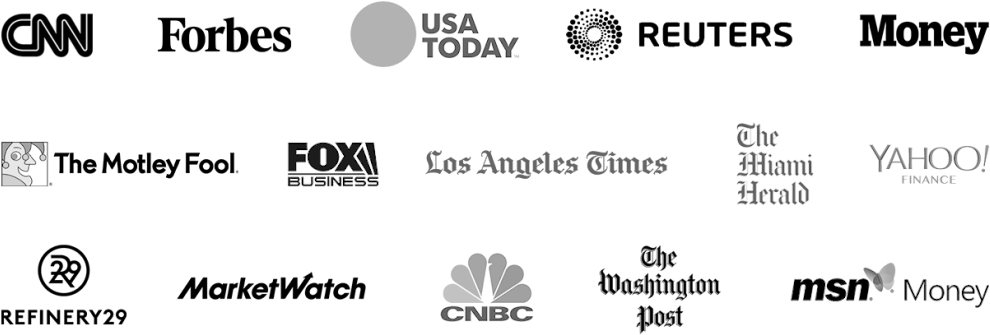Featured On Major News Outlets - 1 Add Your Logo On Collapsible Cups (1000x342), Png Download