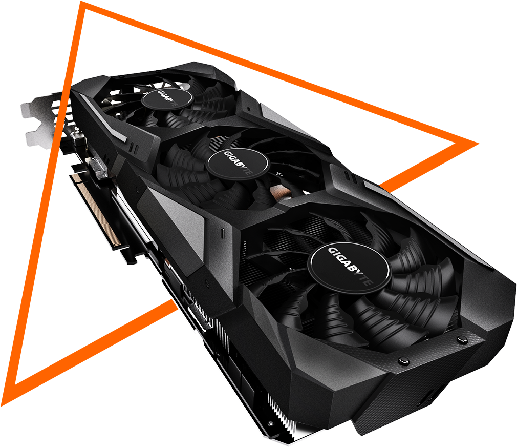 Windforce 3x Cooling System - Gigabyte Geforce Rtx 2080 Ti Gaming Oc 11gb Gddr6 (1077x882), Png Download