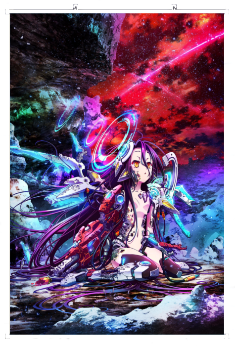 Download Wall Scroll No Game No Life Zero Png Image With No Background Pngkey Com