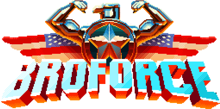 Free Lives Games - Broforce Logo Png - Free Transparent PNG Download ...