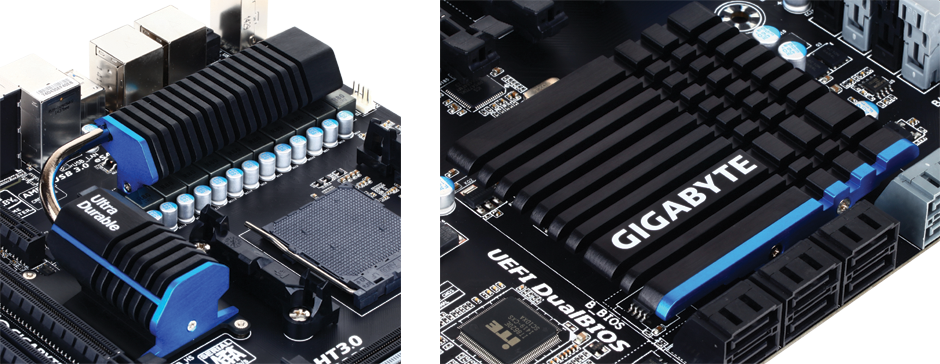Gigabyte Motherboards Offer Cooling Support Of The - Gigabyte (940x364), Png Download