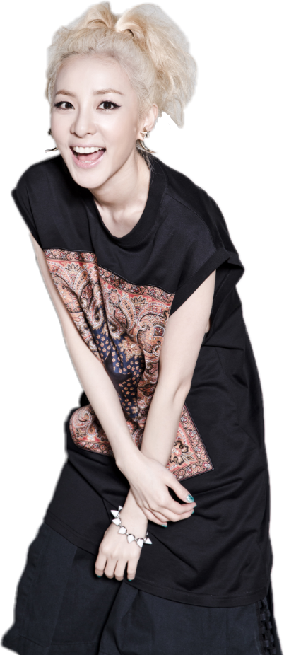 Report Abuse - Sandara Park Png (402x926), Png Download