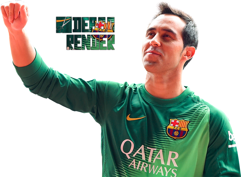 Cl 2ne1 Png - Claudio Bravo Barcelona Png (1000x737), Png Download