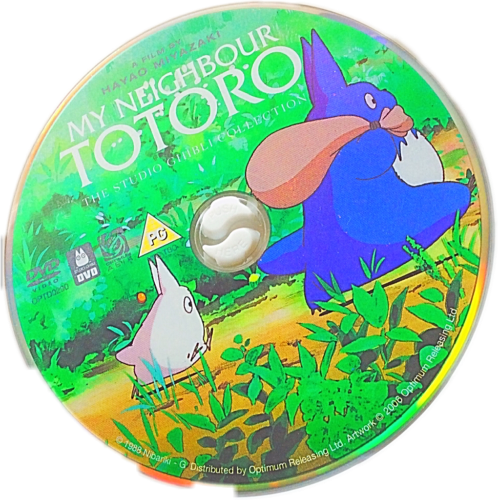 Totoro Cd Myneighbourtotoro Freetoedit (1020x1024), Png Download