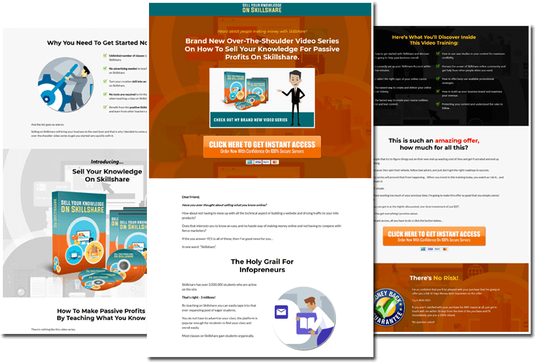 Preview The Sales Letter - Web Page (860x574), Png Download