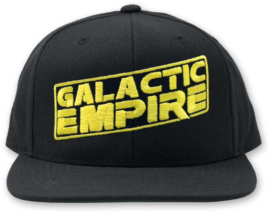 Galactic Empire "slant Logo" Snapback - Galactic Empire Vinyl Record (1024x1024), Png Download
