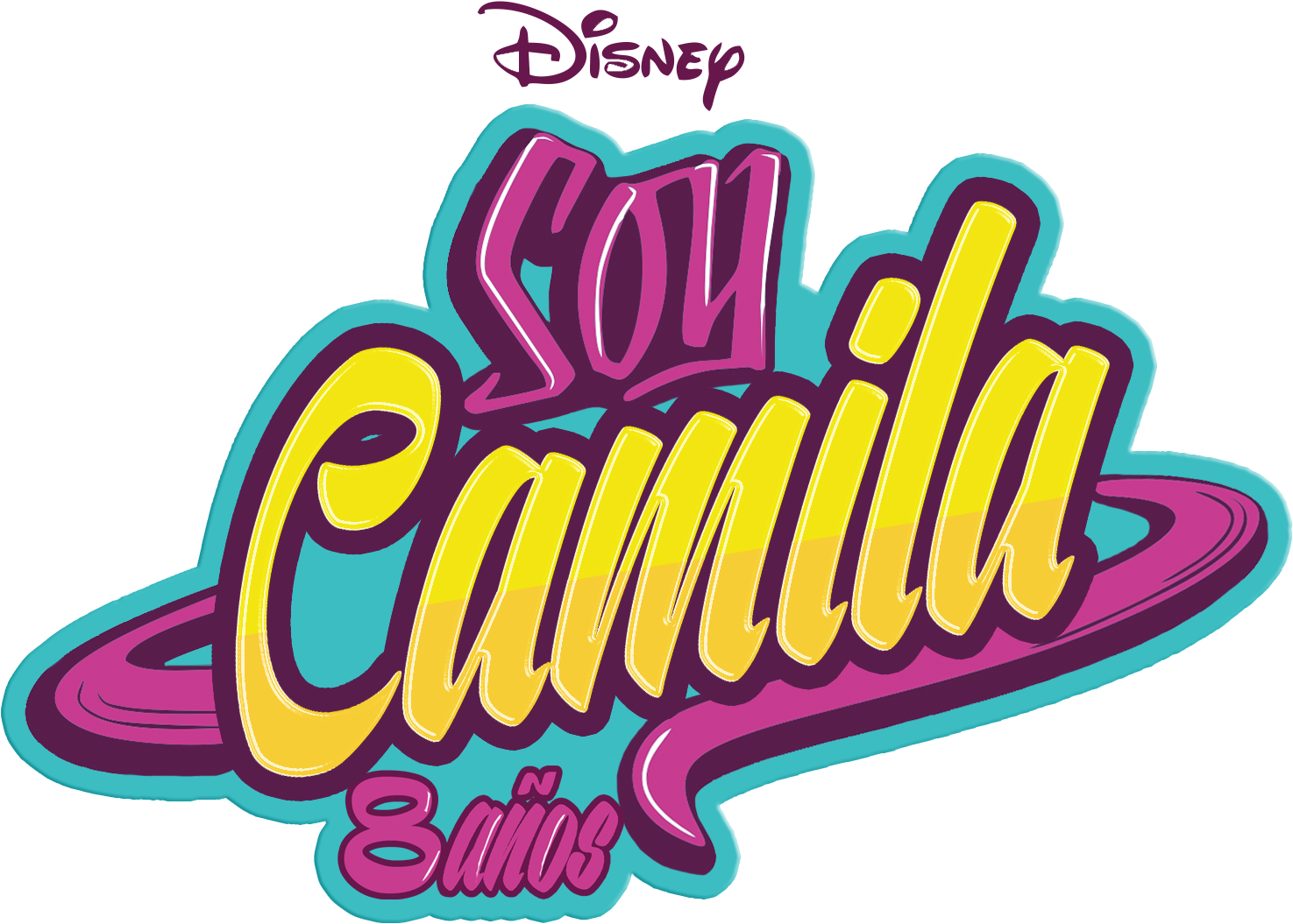 Logo Soy Luna,cars,shopkins ,etc -con Tu Nombre - Soy Camila Logo De Soy Luna (1884x1200), Png Download
