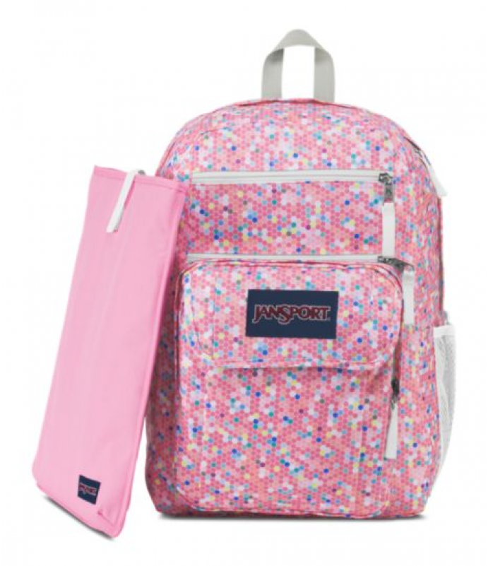 jansport confetti backpack