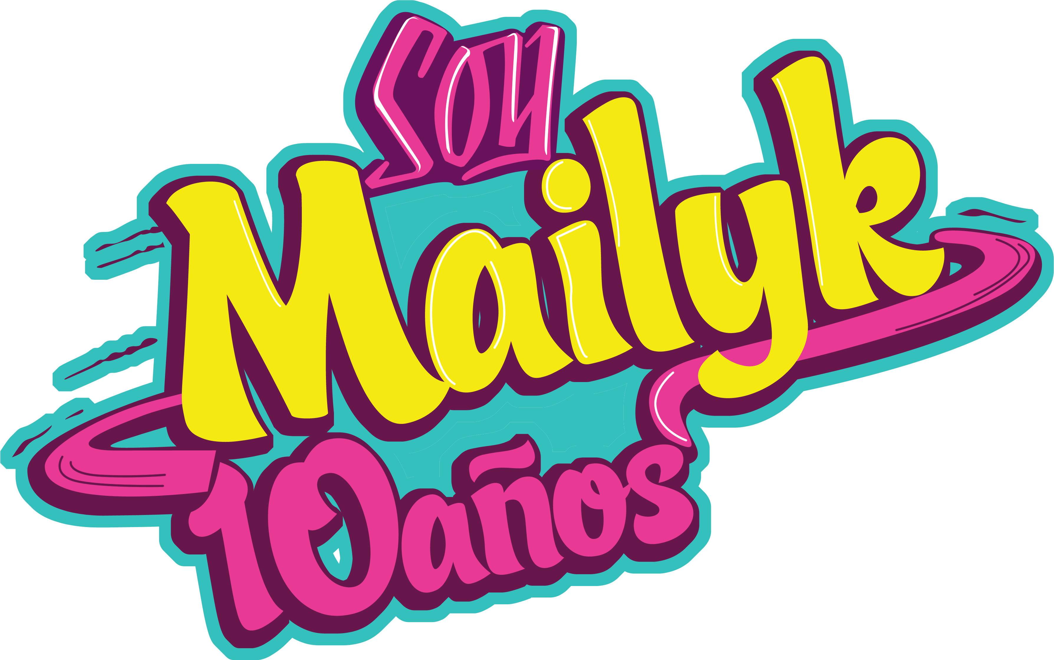 Aqui El Nombre De Tu Nena - Soy Luna (3576x2239), Png Download