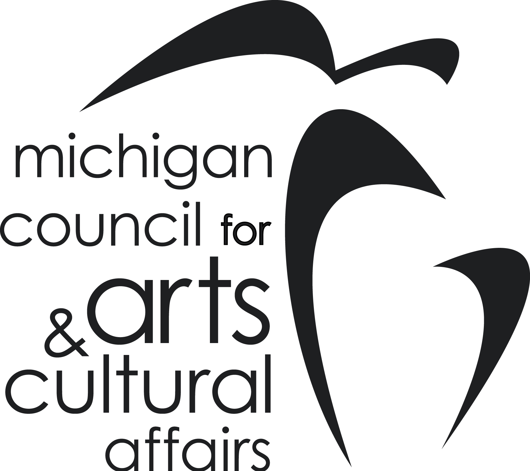 Michigan Council For The Arts Logo (1780x1583), Png Download