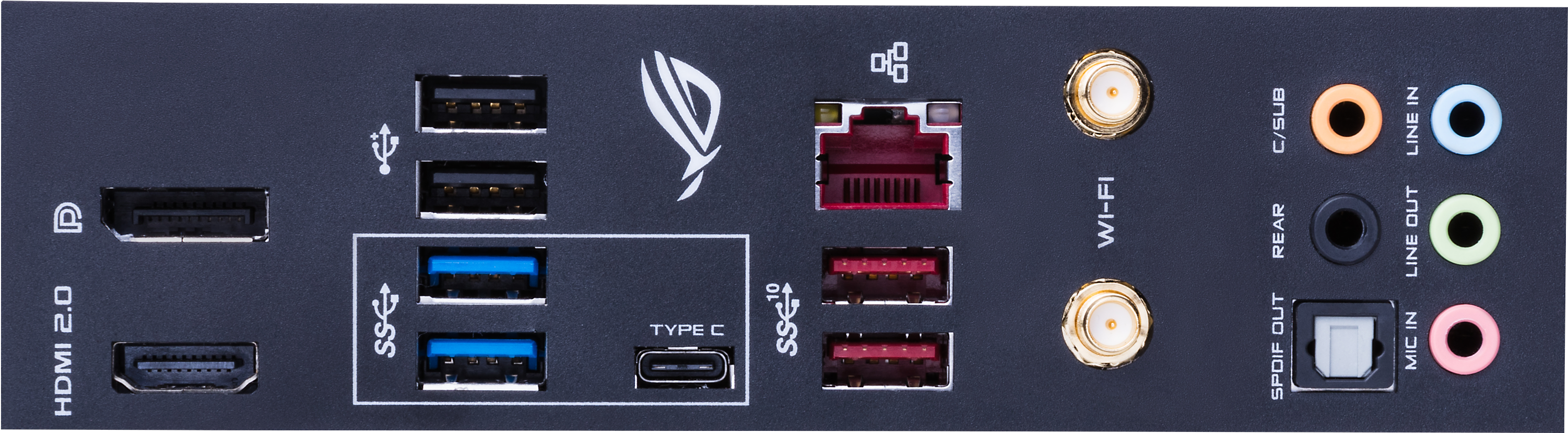 The Mini Itx Sized Rog Strix Z390 I Gaming Is One Of - Strix Z390 I Gaming (3220x901), Png Download