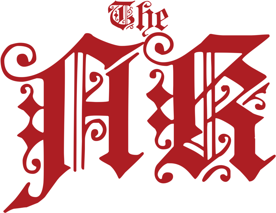 The Ak Text Logo Red - Letter (1000x1000), Png Download