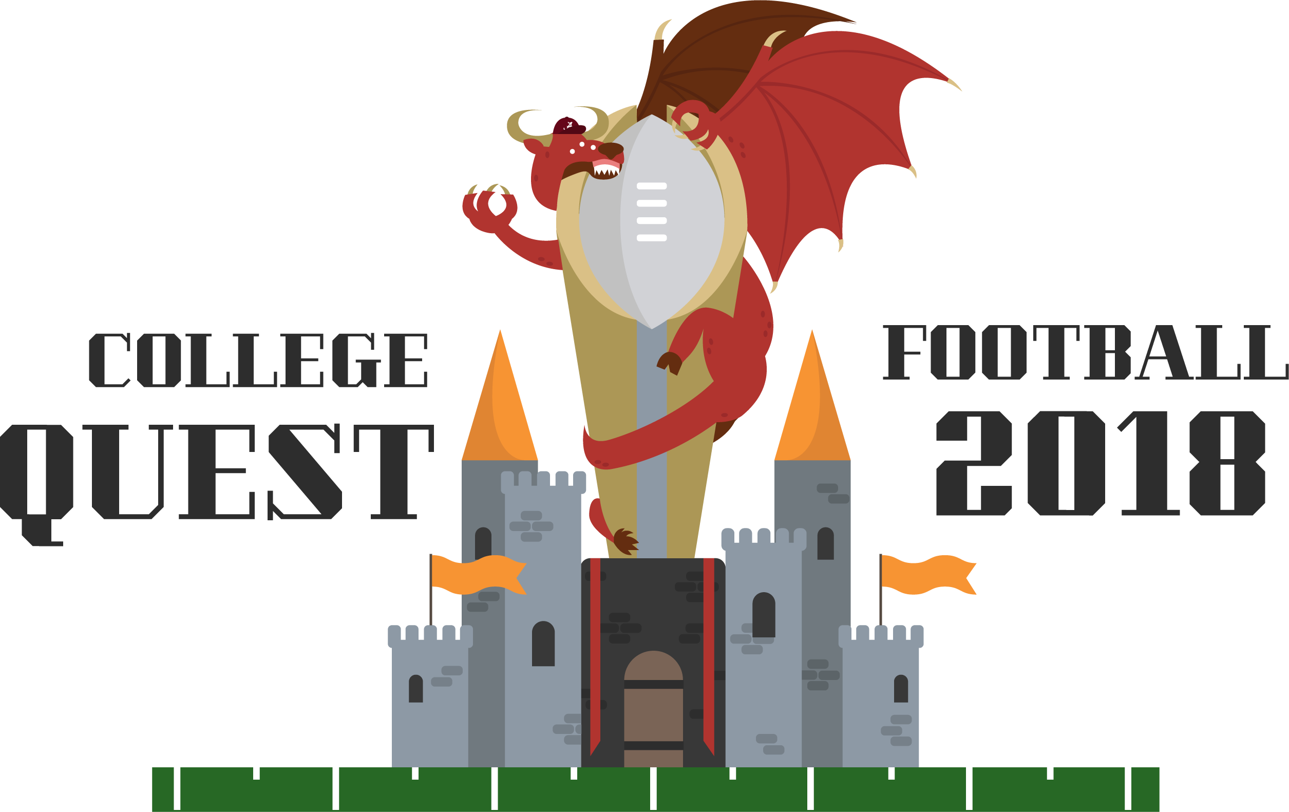 College Football Quest - Arkansas State Red Wolves Football Cartoons (2510x1581), Png Download