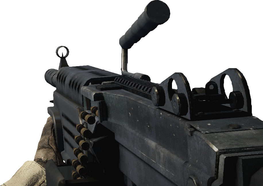 Battlefield 4, Battlefield 3, Weapons, Levels, Maps, - M249 Saw Iron Sight (916x647), Png Download