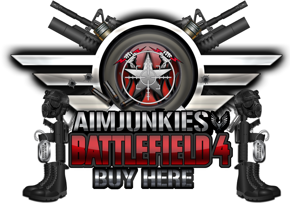 Battlefield 4 Hack Level - Aimjunkies Logo (1000x1000), Png Download