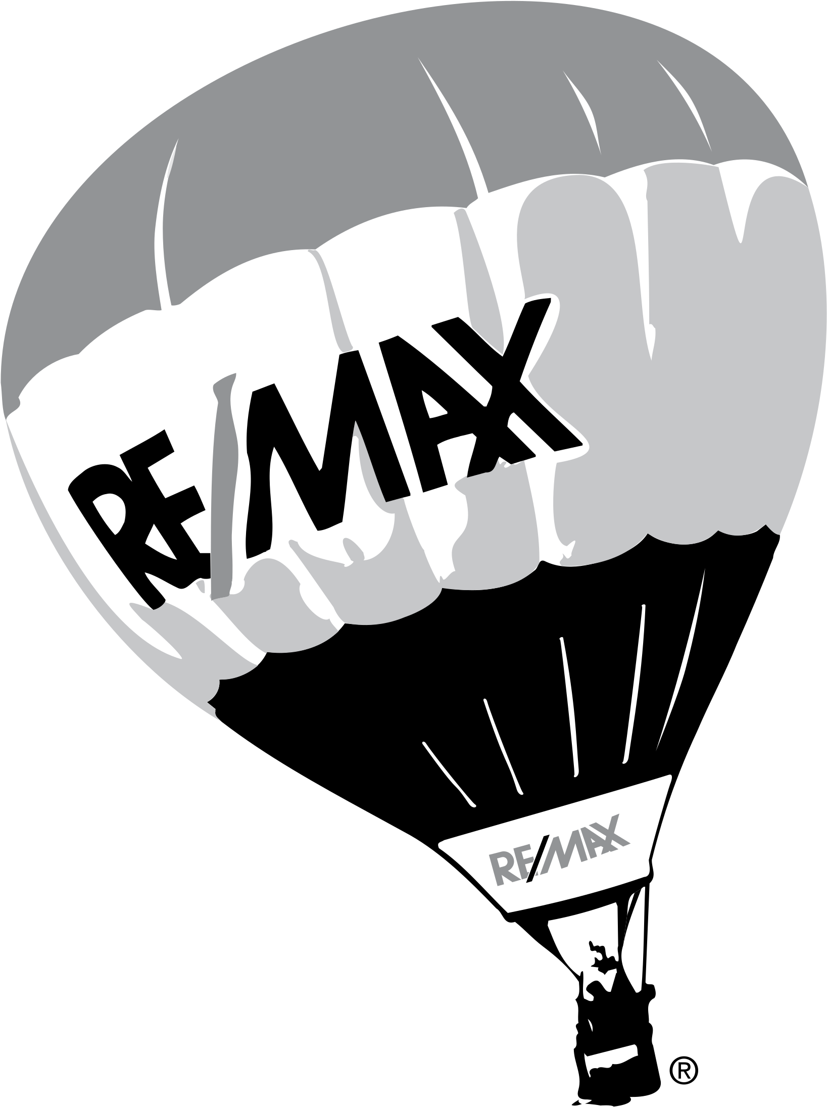 Re Max Logo Png Transparent - Remax Balloon Clip Art (2400x2400), Png Download