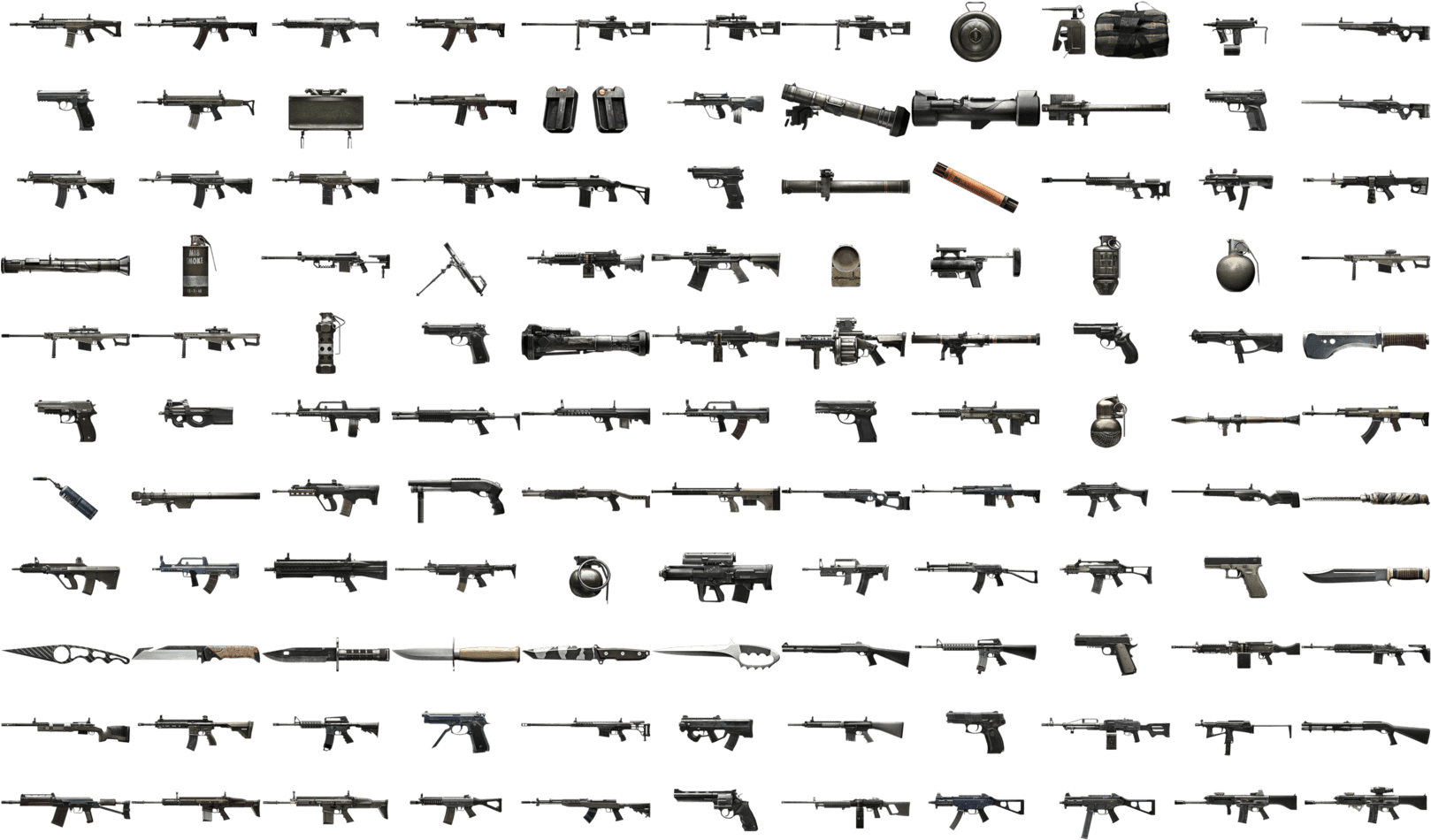 Ace - Bf4 Weapons (1617x968), Png Download