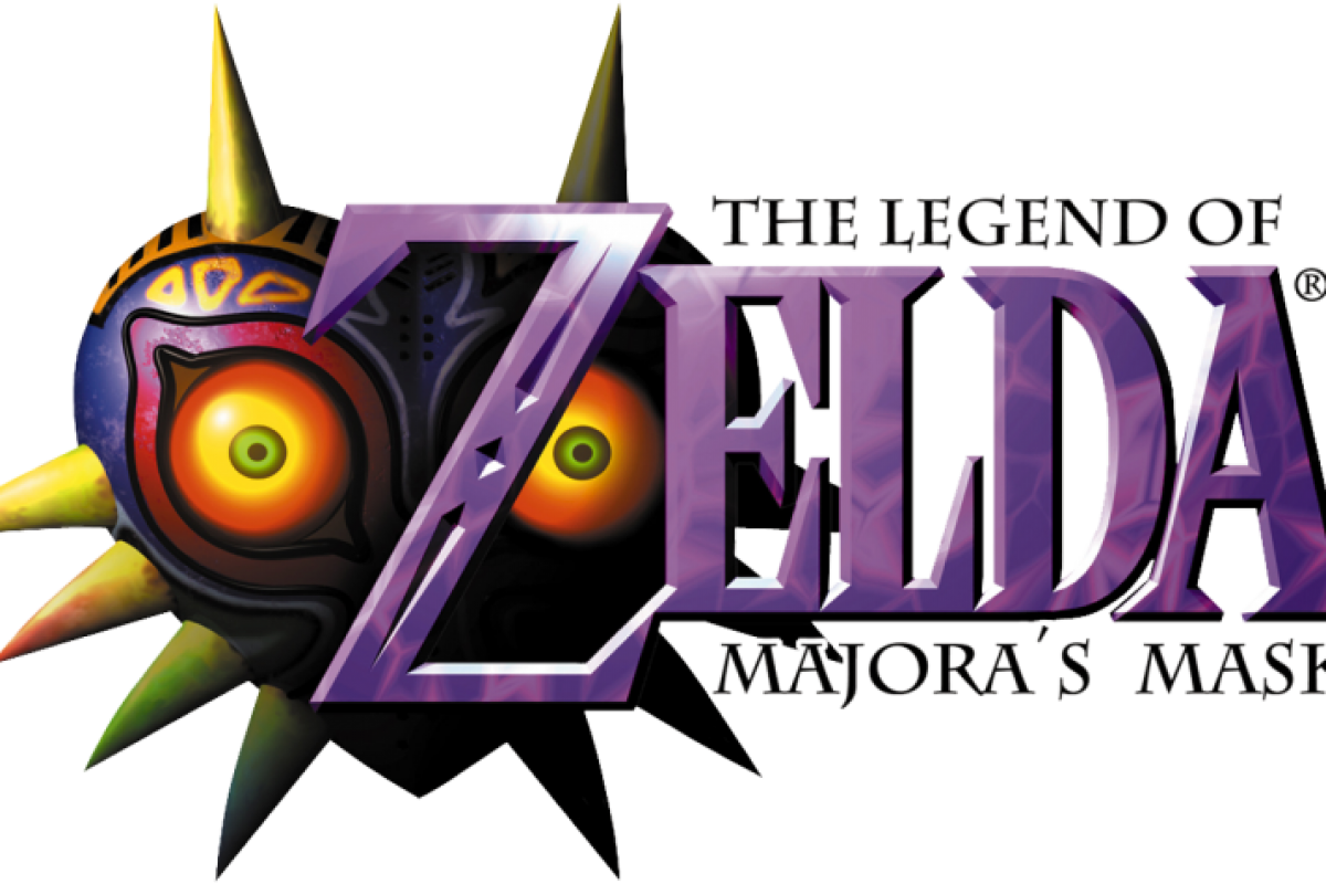 The Legend Of Zelda Majoras Mask-1200x800 - Legend Of Zelda Majora's Mask Logo (1200x800), Png Download