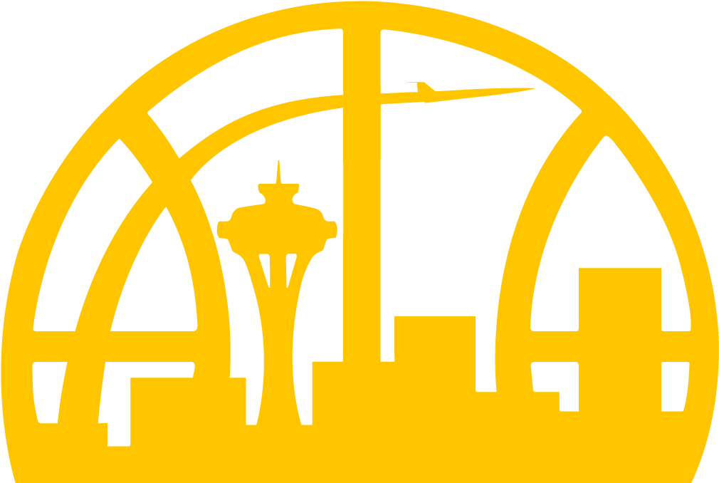 Designer Of The Supersonics' Skyline Logo, (1024x1024), Png Download