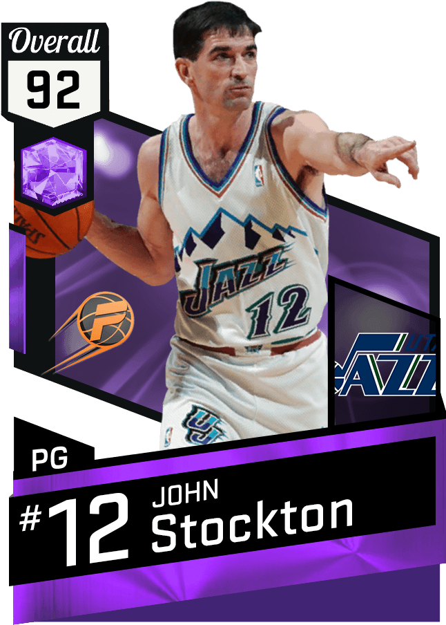 John Stockton - 2k17 Myteam Kawhi Leonard (651x941), Png Download