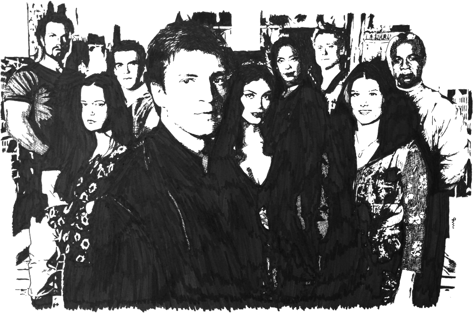 Firefly/serenity Das Ganze Gorram ´verse - Firefly: The Complete Series Dvd Nathan Fillion - Brand (1000x667), Png Download