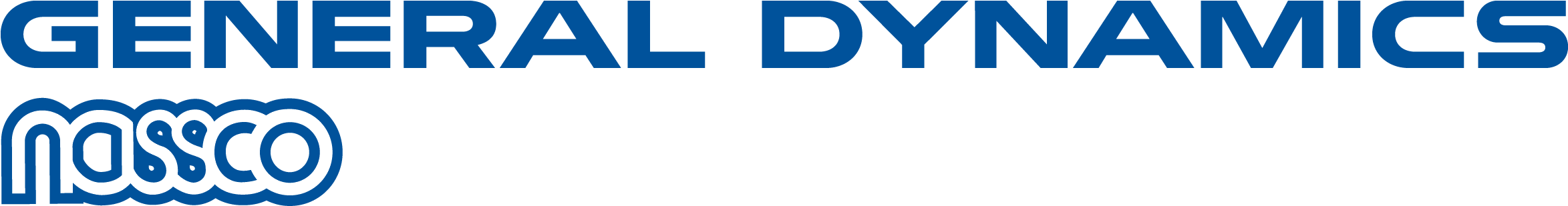 Nassco General Dynamics - General Dynamics Nassco Logo (2550x524), Png Download