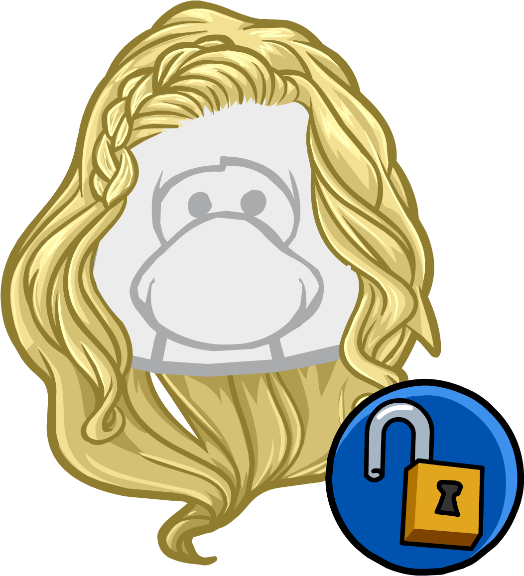 Club Penguin Clip Art - Free Penguin Codes Hair (1156x1156), Png Download