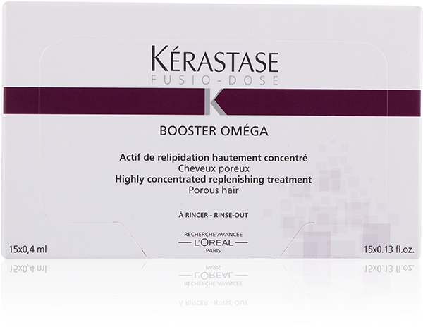 Kerastase Fusio-dose Booster Omega 15 X 0,4 Ml - Kerastase - Fusio-dose Booster Polyphã Nols 15 X 0.4 (700x860), Png Download