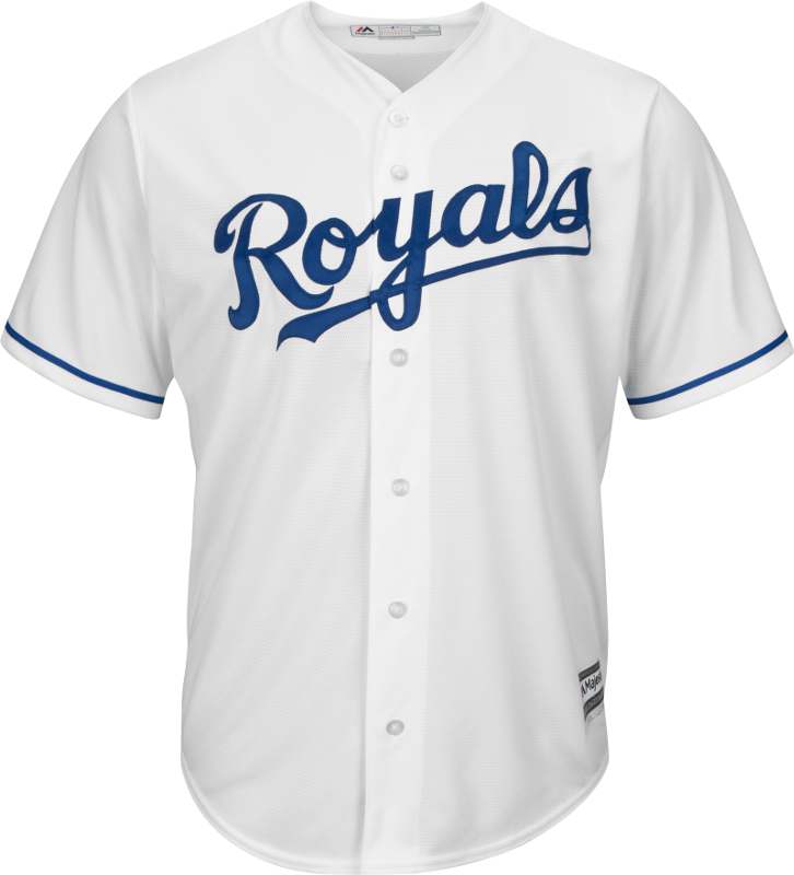Kansas City Royals Replica Adult Home Jersey Photo - Royals Jersey (726x800), Png Download