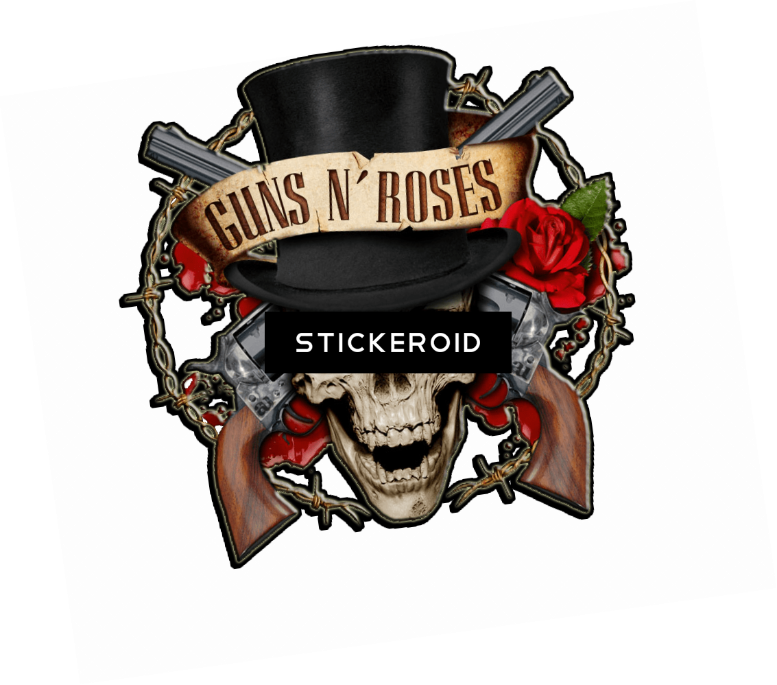 Guns N' Roses Logo (1133x998), Png Download