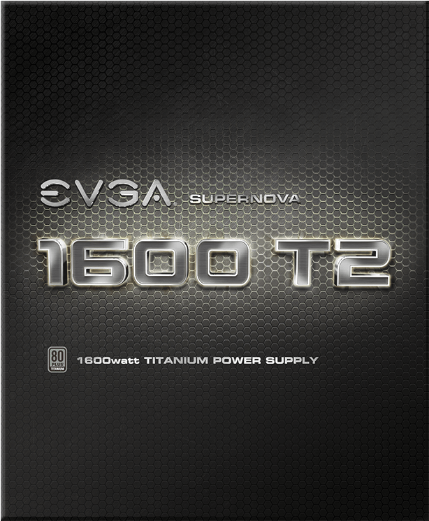 Evga Supernova 1600 T2, 80 Titanium 1600w, Fully Modular, - Evga Supernova 1600 T2 Power Supply - 1600 Watt (1200x1200), Png Download