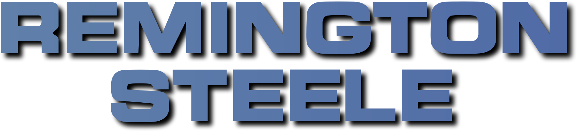 Open - Remington Steele (2000x562), Png Download