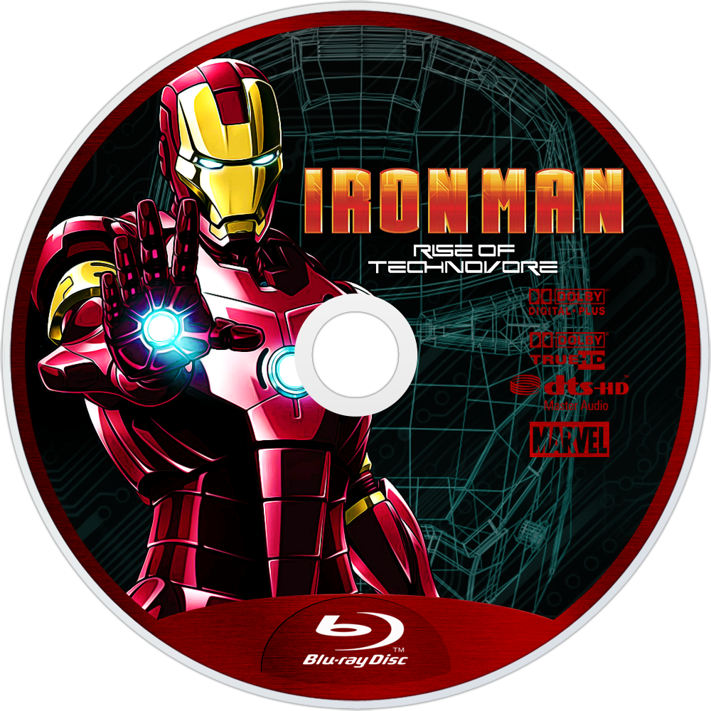 Rise Of Technovore Bluray Disc Image - Blue Ray Disk Design (1000x1000), Png Download