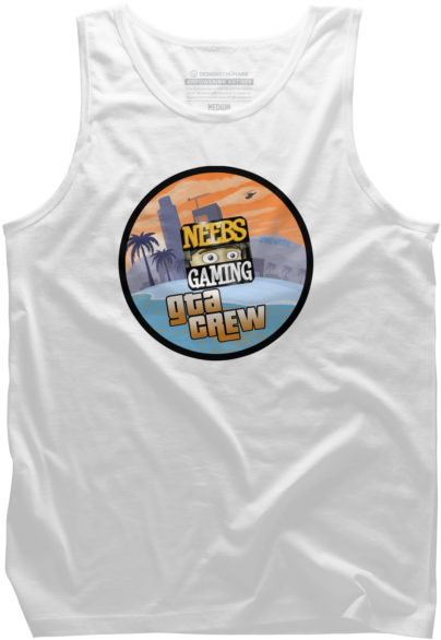 Neebs Gaming Gtav Crew Tank Top Tank Top By Neebsgaming - Active Tank (1200x650), Png Download