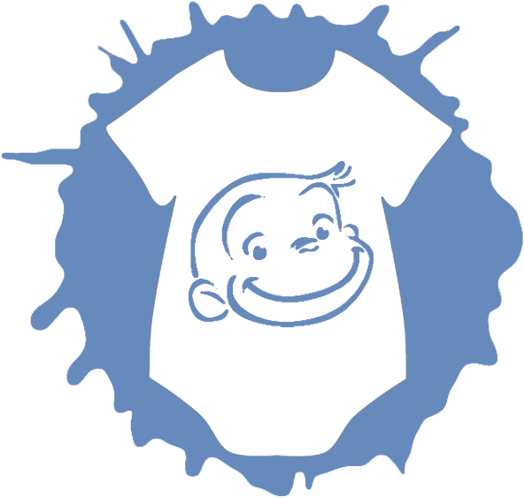 Daniel Tiger/curious George (750x600), Png Download